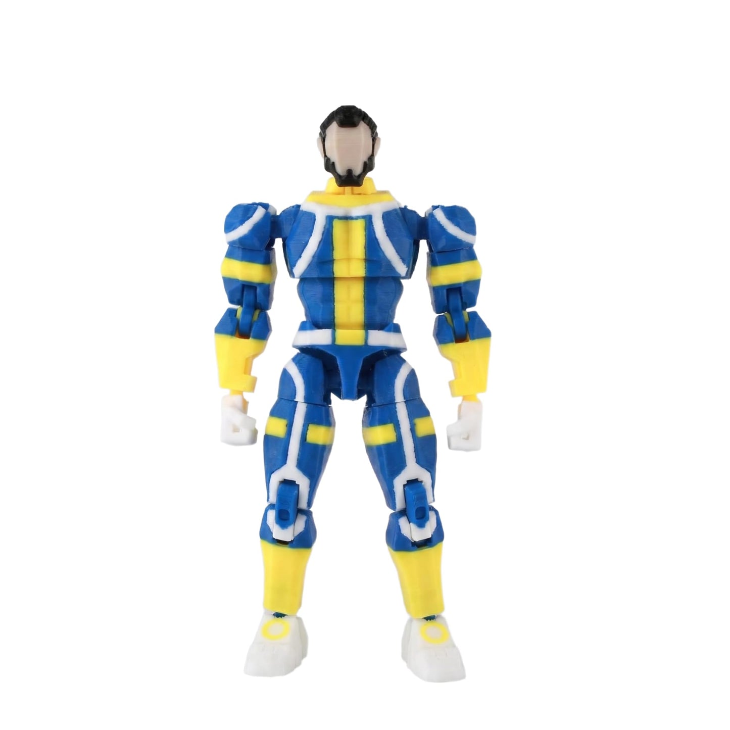 T13 Action Figure Highly Articulated 3D Printed Figurine Home Desktop Decor