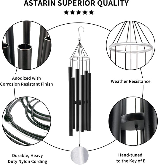 ASTARIN Wind Chimes Outdoor Large Deep Tone