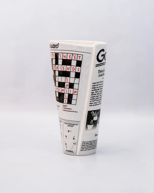 Newspaper Vase