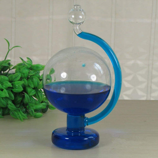 Storm Glass Forecaster Predicting Weather Forecasting Home Ornament Local Cool Monitor Bottle Visual Live Report Reporting Box Ball Indoor Desktop for Kids Toy