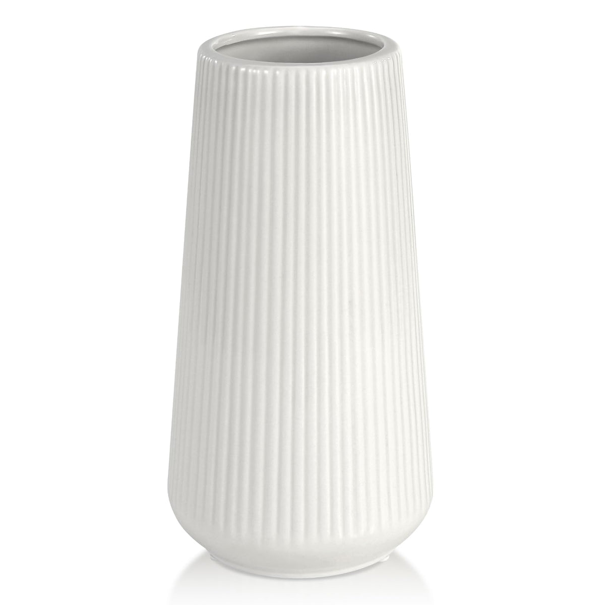 Gradient Pink Ceramic Vase, GUKJOB Small Cute Flower Vase for Pampas Grass, Home, Living Room, Dining Table, Farmhouse, Office Decor, Bedroom, Table, and Kitchen Shelf (Gradient Pink)