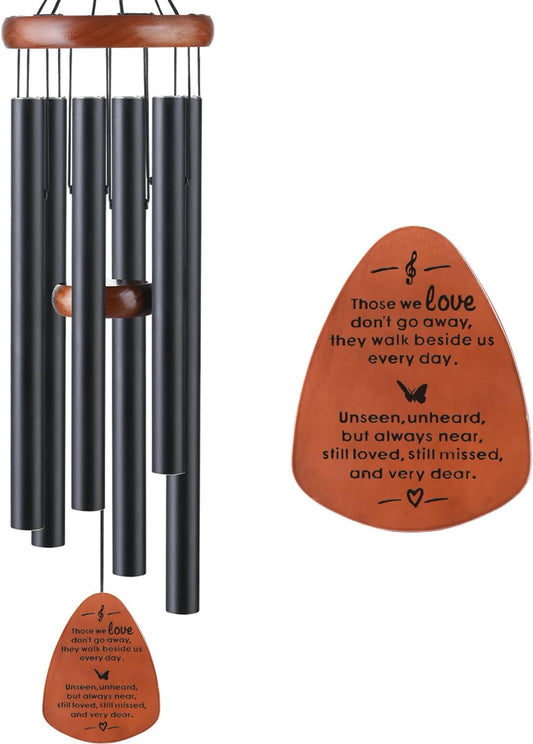 Memorial Wind Chimes, Sympathy Gift for Loss of Loved One, Outdoor Garden