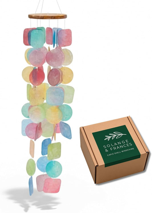 Colorful Wind Chimes. House Decor Wind Chimes for Outside