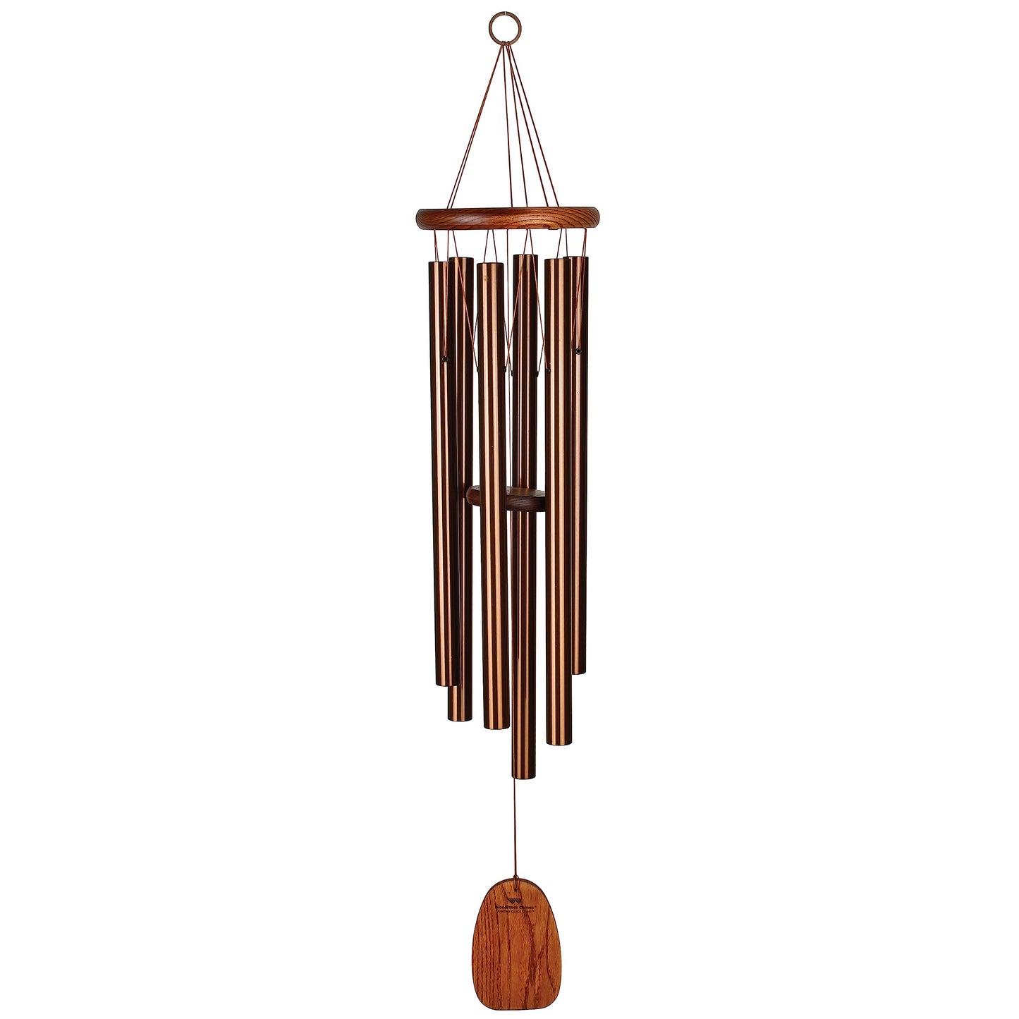 Woodstock Wind Chimes Amazing Grace Chime Medium (24'') Bronze Wind Chime Inspirational and Memorial Gifts Wind Chimes for Outside Patio Home or Garden Decor