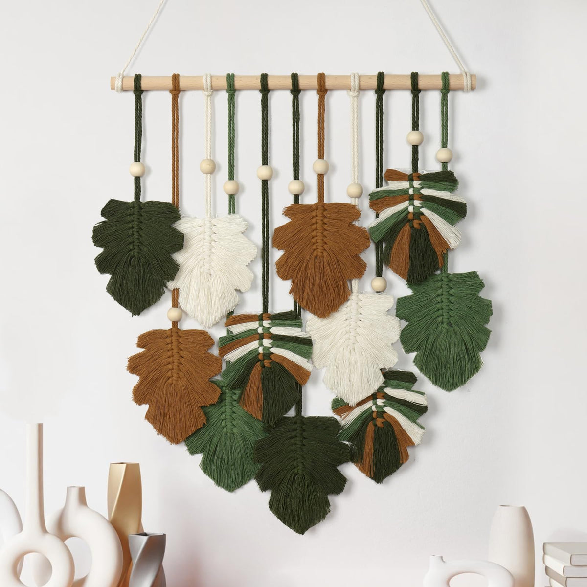 Macrame Wall Hanging Large Boho Home Decor Aesthetic Modern Chic Wall Art