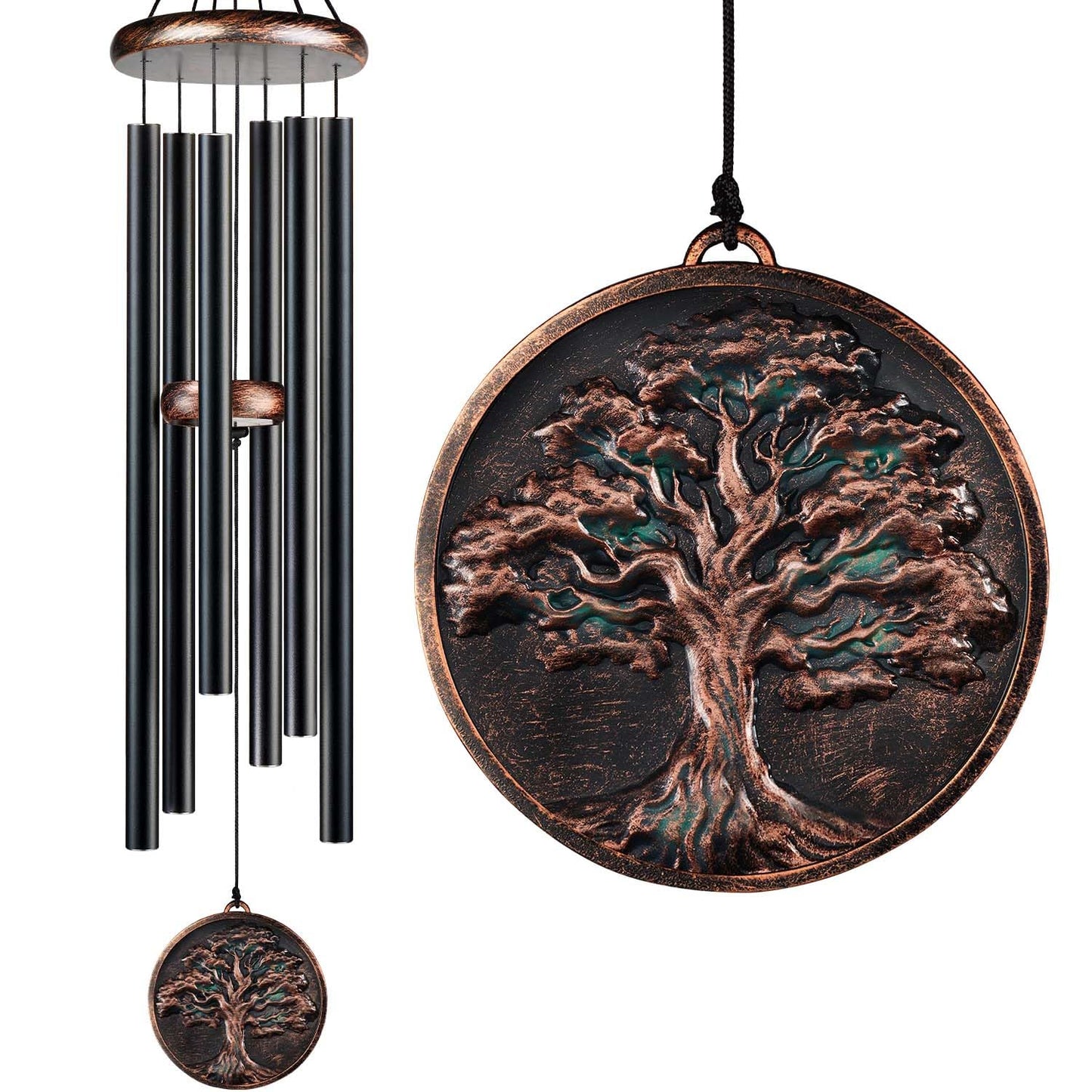 32”Hummingbird Wind Chimes for Outside, Gifts for Women Mom Grandma
