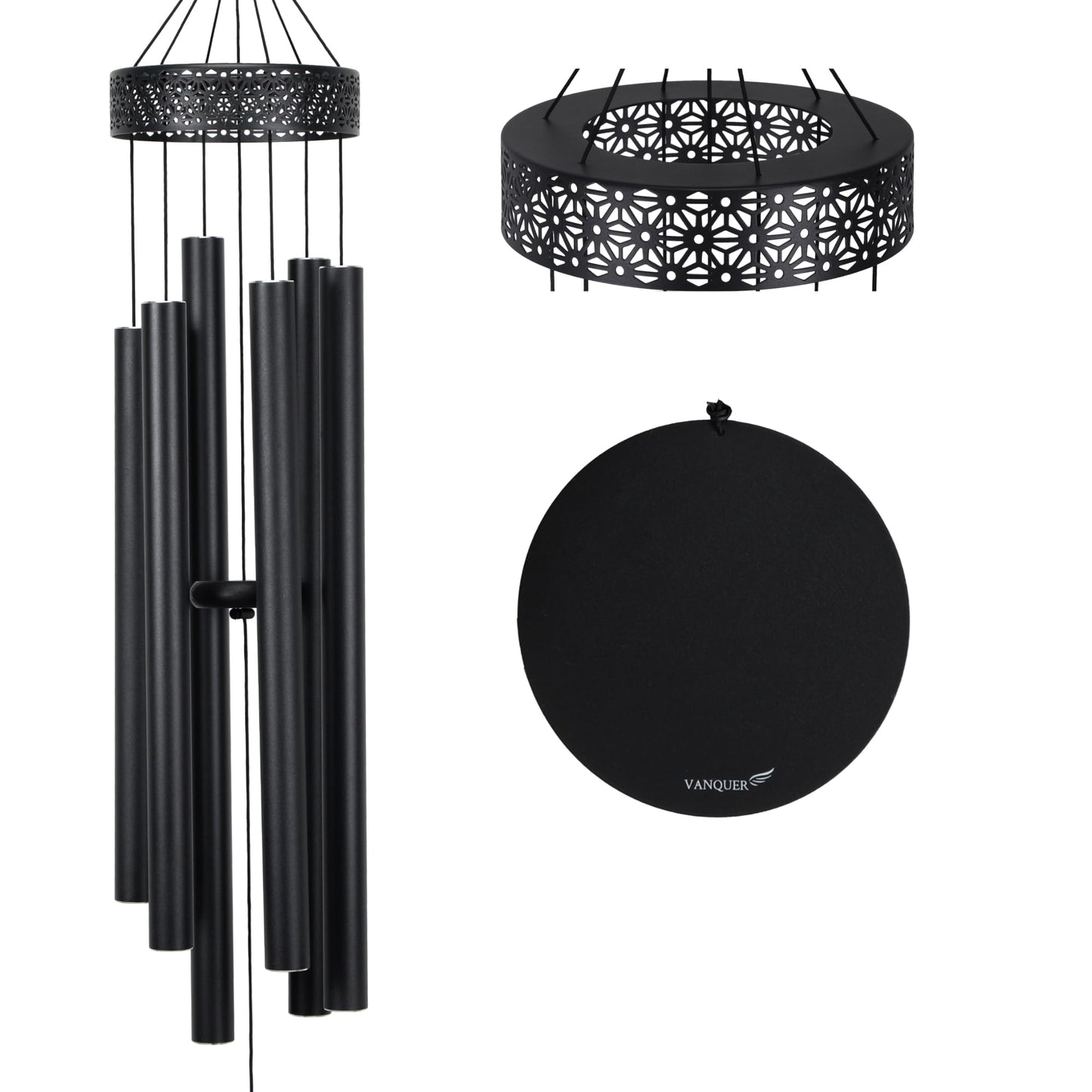 Extra Large Wind Chimes for Outside Deep Tone - 58'' Outdoor Clearance, Deep Tone Wind Chimes, Memorial Wind Chime, Sympathy Gift, Patio Yard, Home Décor, Bronze (58" Bronze)