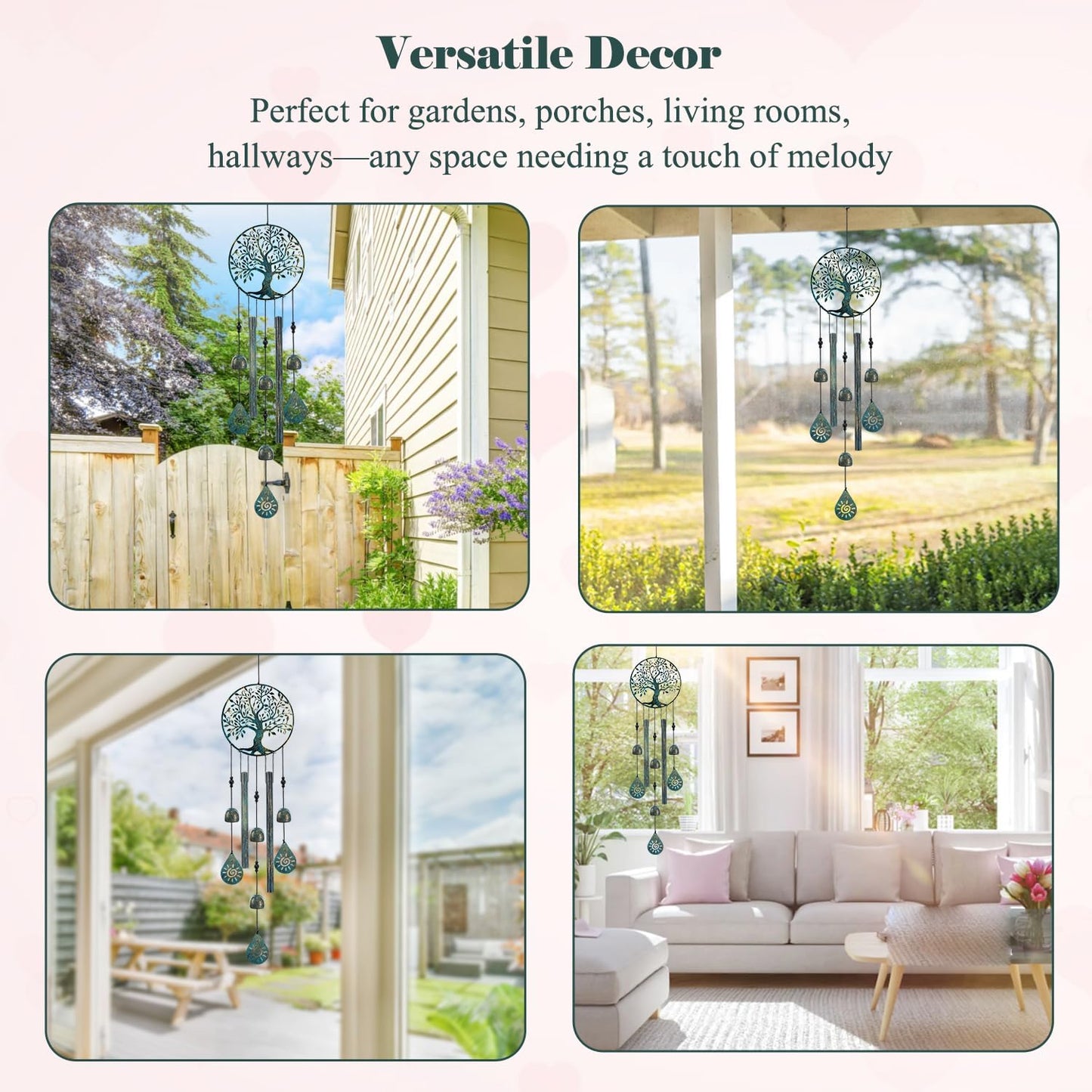 Wind Chimes for Outside Tree of Life Wind Chimes