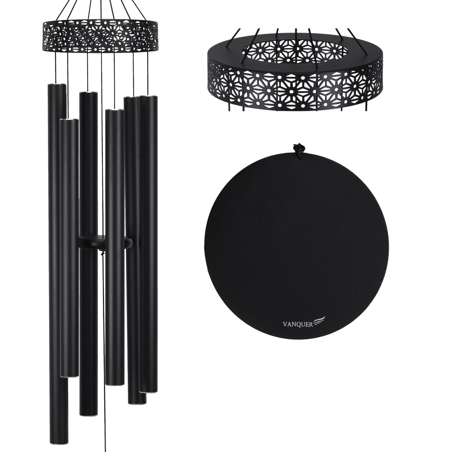 Extra Large Wind Chimes for Outside Deep Tone - 58'' Outdoor Clearance, Deep Tone Wind Chimes, Memorial Wind Chime, Sympathy Gift, Patio Yard, Home Décor, Bronze (58" Bronze)
