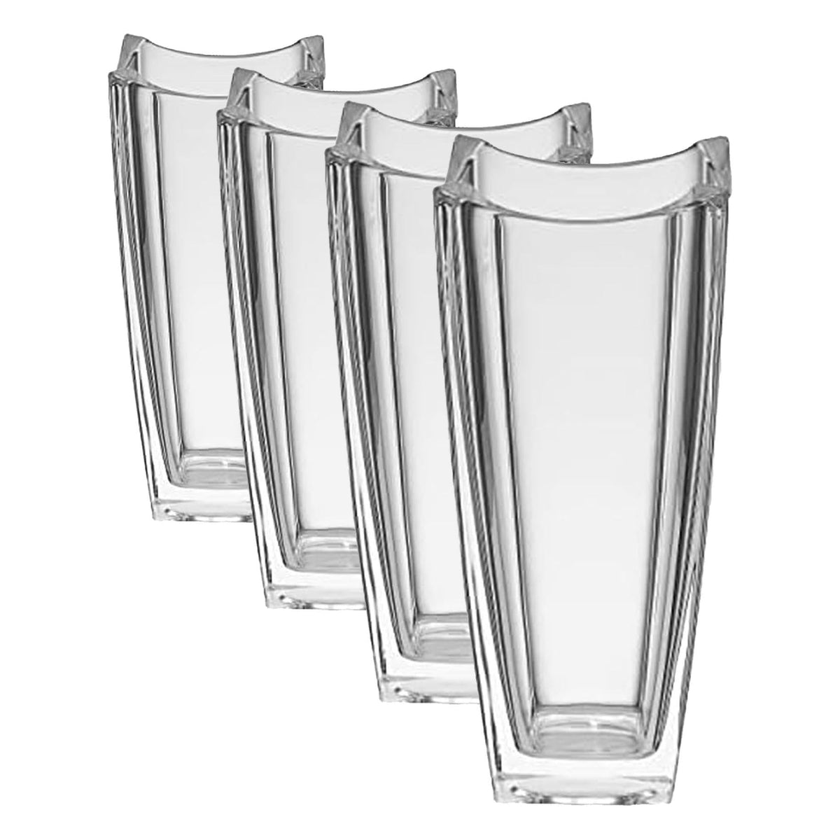 Mikasa Baron Crystal Vase, 11.75 Inch