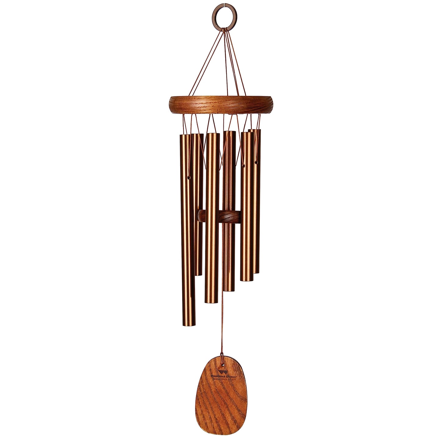Woodstock Wind Chimes Amazing Grace Chime Medium (24'') Bronze Wind Chime Inspirational and Memorial Gifts Wind Chimes for Outside Patio Home or Garden Decor