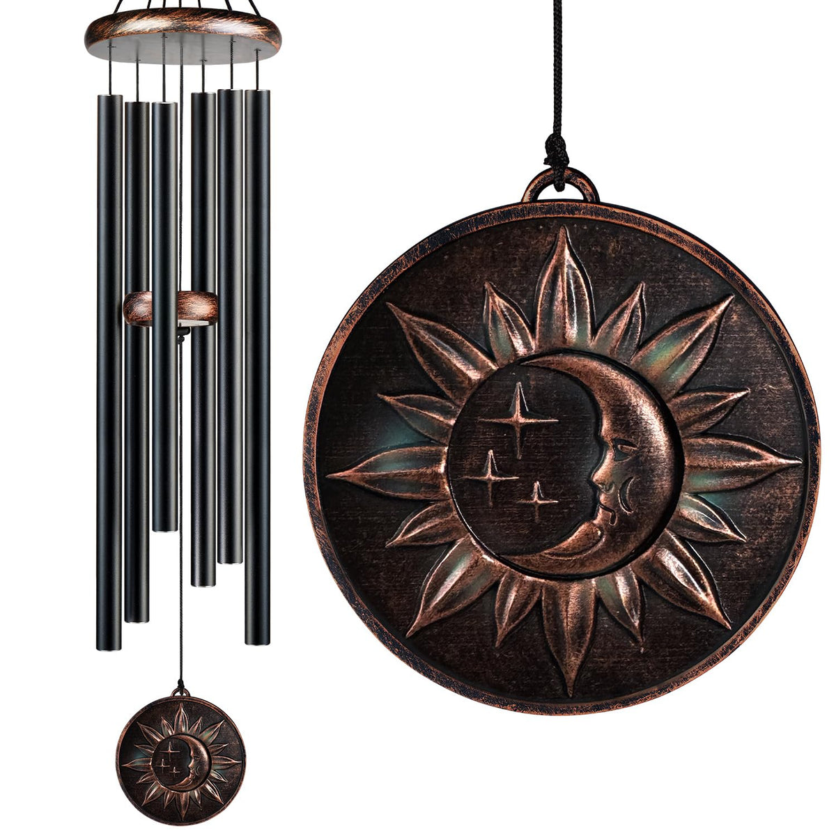 32”Hummingbird Wind Chimes for Outside, Gifts for Women Mom Grandma