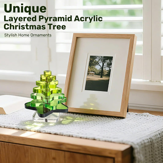 The Starry Tree, Modern Acrylic Ornament, DIY Desktop Decoration, Rotating Branches, Home Decor for Living Room, Office Desk, Gift for Adults (House Warming, Birthday, Valentine's Day)