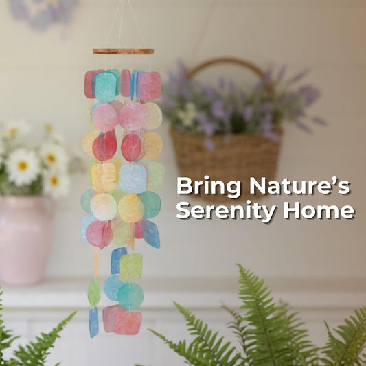 Colorful Wind Chimes. House Decor Wind Chimes for Outside