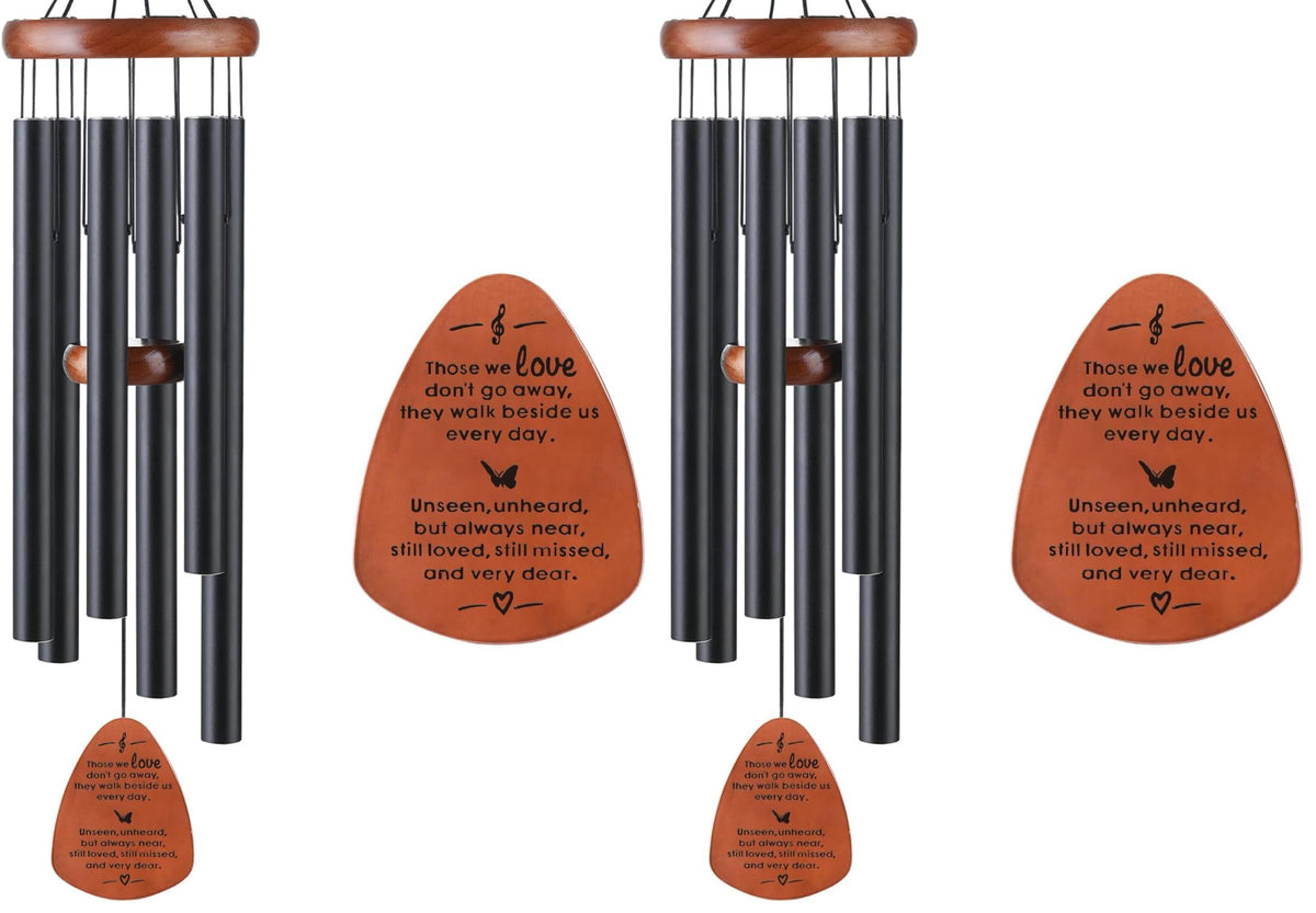 Memorial Wind Chimes, Sympathy Gift for Loss of Loved One, Outdoor Garden