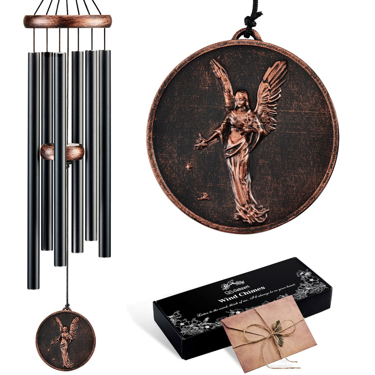 32”Hummingbird Wind Chimes for Outside, Gifts for Women Mom Grandma