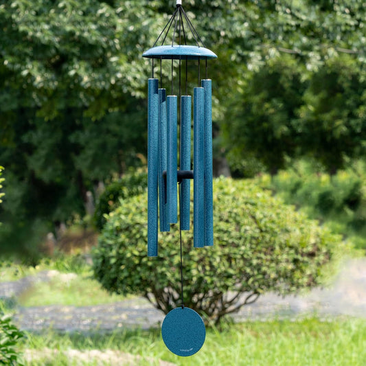 Wind Chimes for Outside Deep Tone - 38'' Wind Chimes Outdoor Clearance, Deep Tone, Windchimes Outdoors, Memorial Gift, Sympathy Gift, Garden Patio, Home Décor, Blue