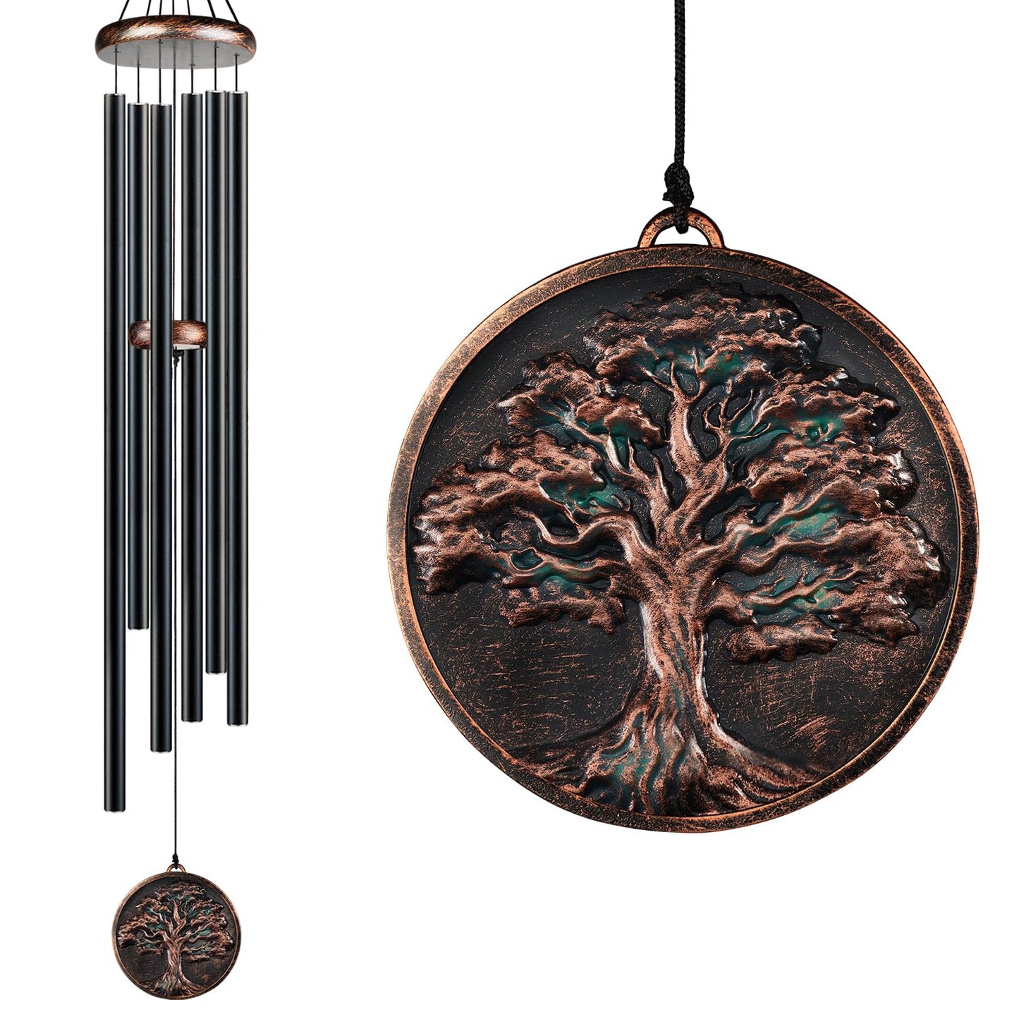 32”Hummingbird Wind Chimes for Outside, Gifts for Women Mom Grandma