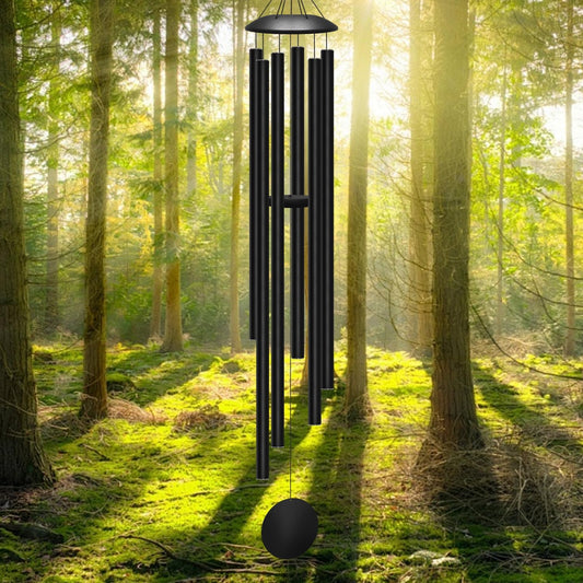 66" Extra Large Wind Chimes for Outside, 6 Thick and Bold Aluminum Tubes