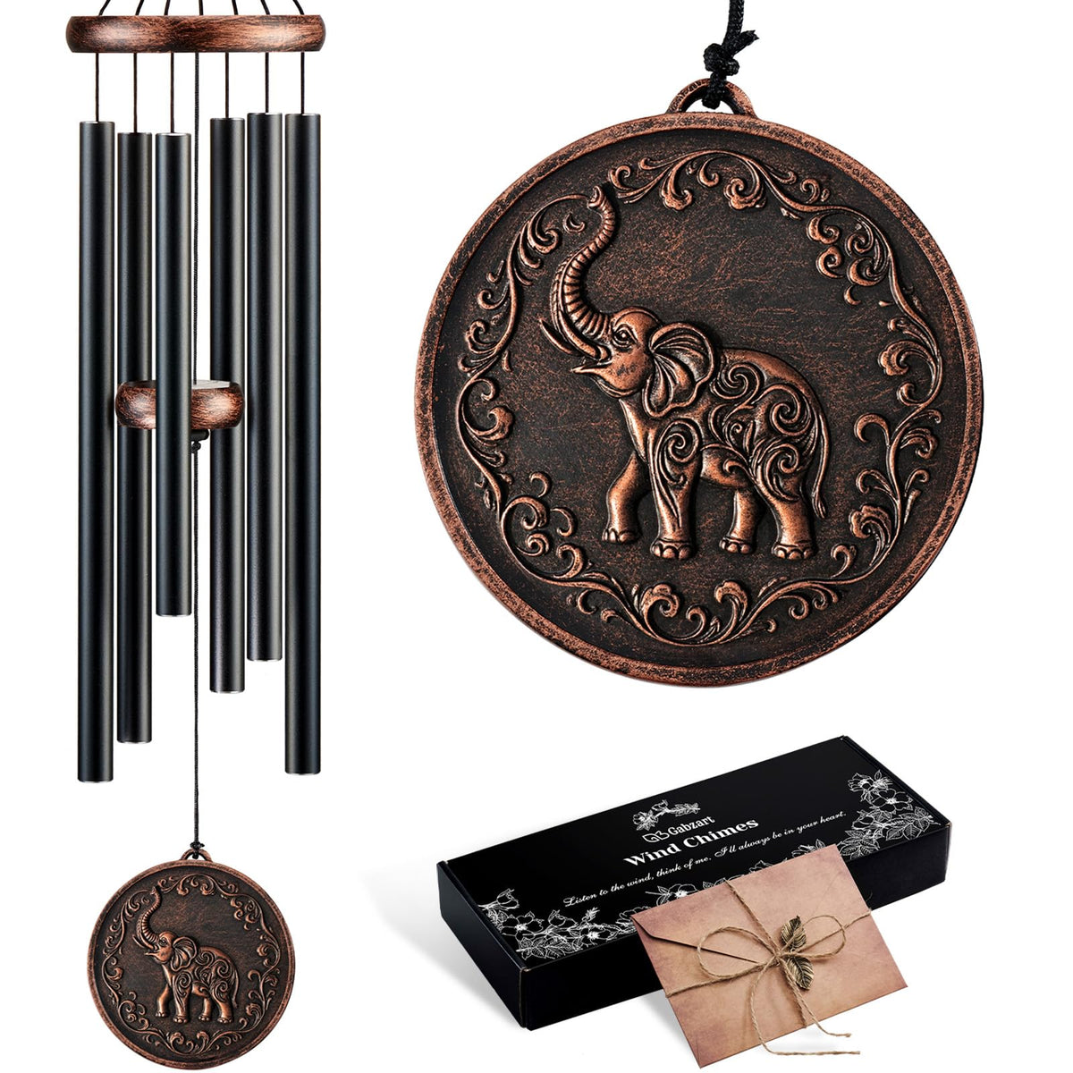 32”Hummingbird Wind Chimes for Outside, Gifts for Women Mom Grandma