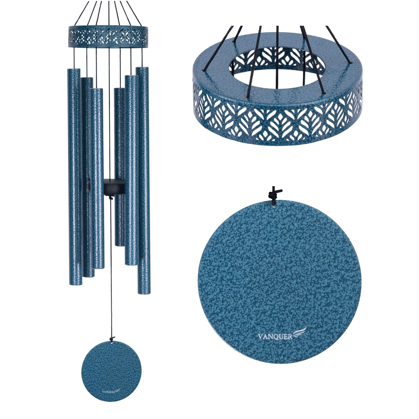 Extra Large Wind Chimes for Outside Deep Tone - 58'' Outdoor Clearance, Deep Tone Wind Chimes, Memorial Wind Chime, Sympathy Gift, Patio Yard, Home Décor, Bronze (58" Bronze)