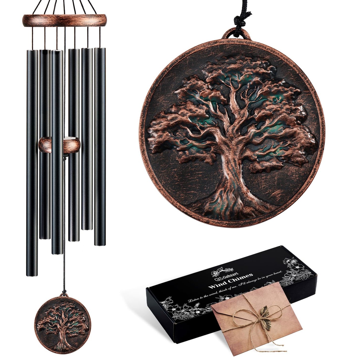 32”Hummingbird Wind Chimes for Outside, Gifts for Women Mom Grandma