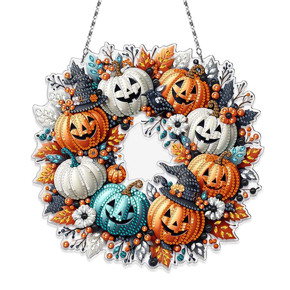 Christmas DIY Diamond Desktop Ornament, Double Sided Special Shaped Diamonds Art Kits, 5D Tabletop Ornaments for Adult Beginner Home Office Decor Crafts Gift (Snowman 01)