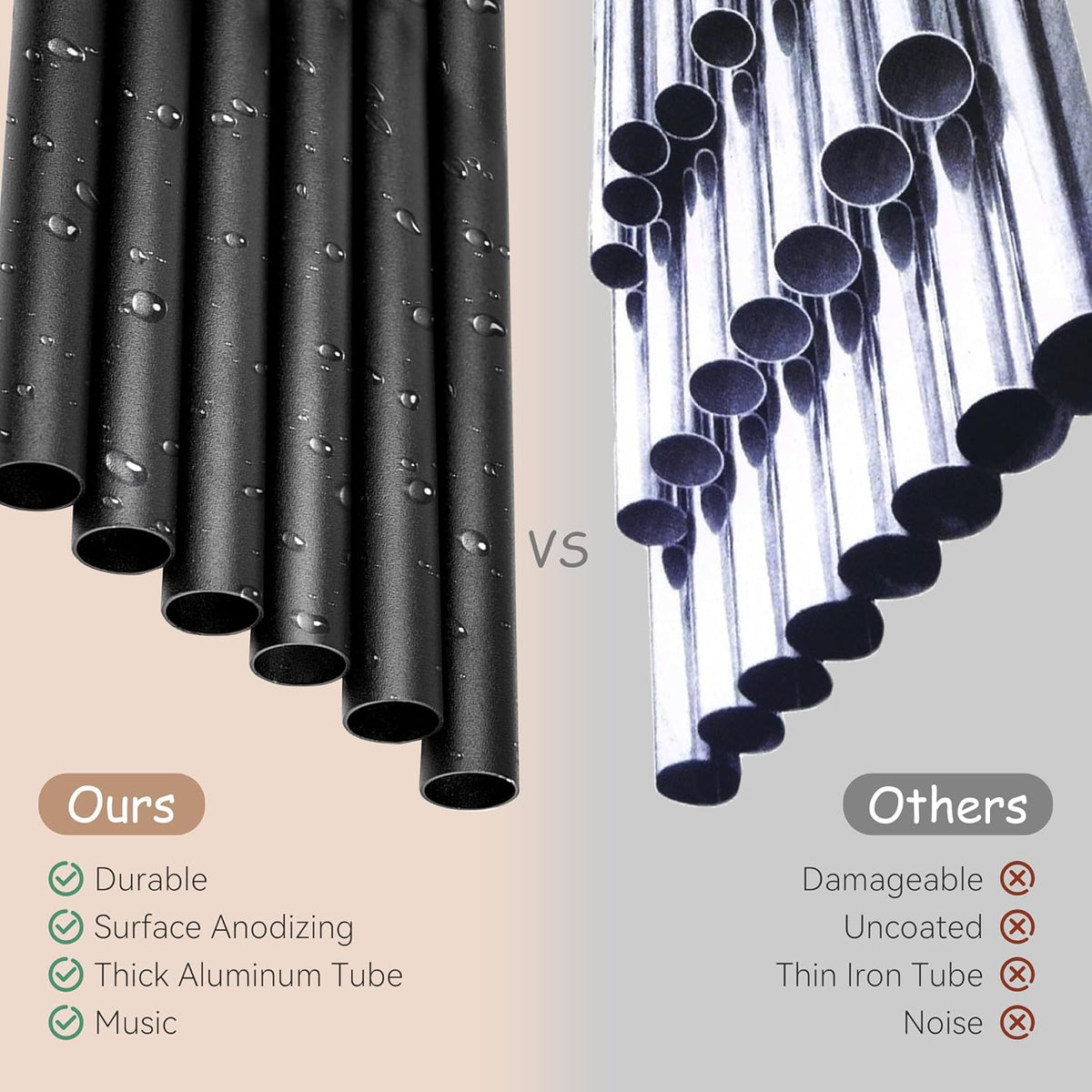 28" Wind Chimes for Outside, Lovely Wind Chimes,Courtyard Decoration