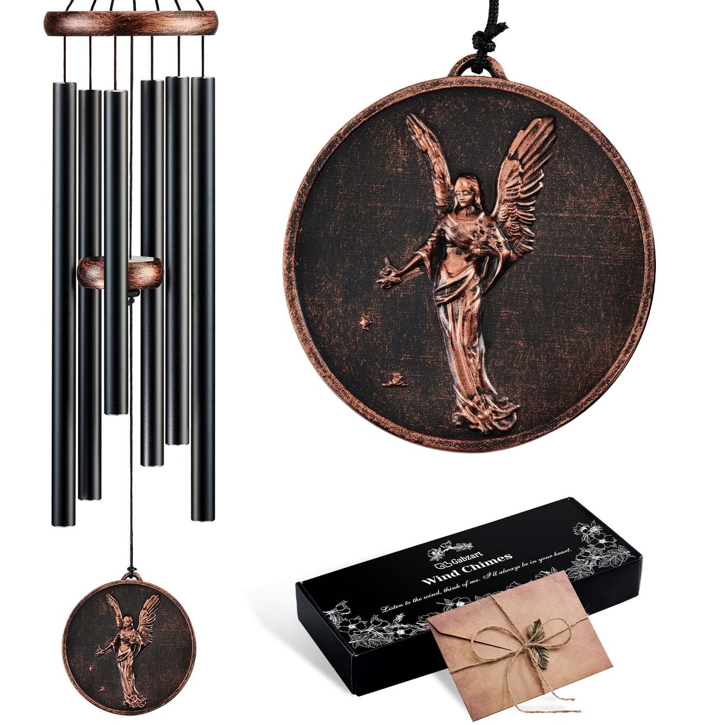 32”Hummingbird Wind Chimes for Outside, Gifts for Women Mom Grandma