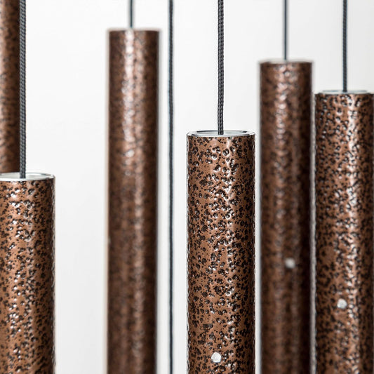 Corinthian Bells 27 Inch Copper Vein Wind Chimes for Outside, Memorial Outdoor Wind Chime with Soothing Tone, Made in USA