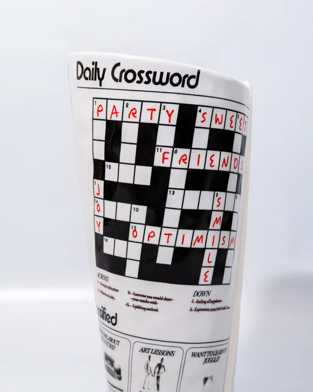 Newspaper Vase